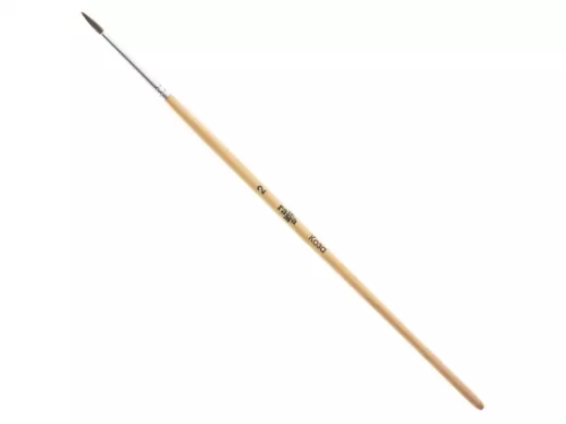 Кисть коза "BR-102457" (1 штука), круглая, №2, 280618.02.002