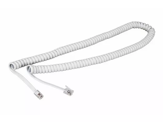 Телефонный кабель витой  7,0 белый REXANT