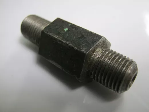 Переходник для датчика давления ; наружная резьба М10х1мм х10мм,  наружная резьба М10х1мм х15мм
