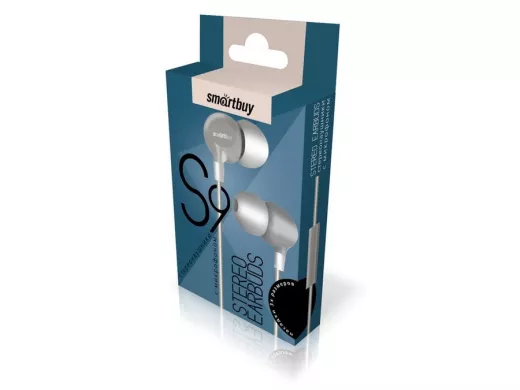 Гарнитура  Smartbuy S9, серая (SBH-650)