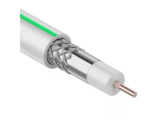 MARS HD,  кабель  75 Ohm, 100м., белый  REXANT