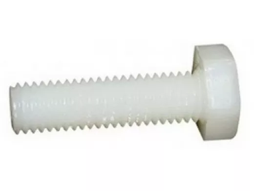 Болт DIN 933 5x16 PA66 Болты и винты пластиковые цена за 1шт