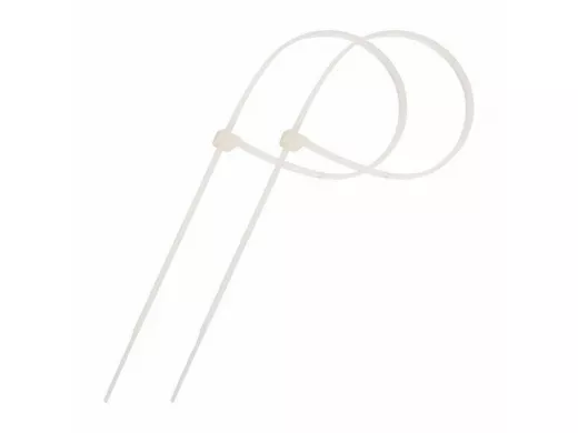 350х5мм кабельный хомут (стяжка нейлонoвая) nylon белая (100 шт) Proconnect