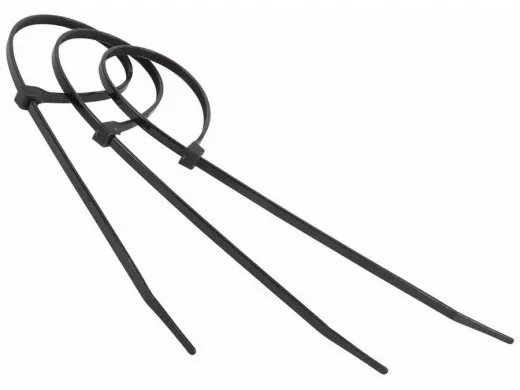400х5мм кабельный хомут (стяжка) черная (100 шт) профессиональная
