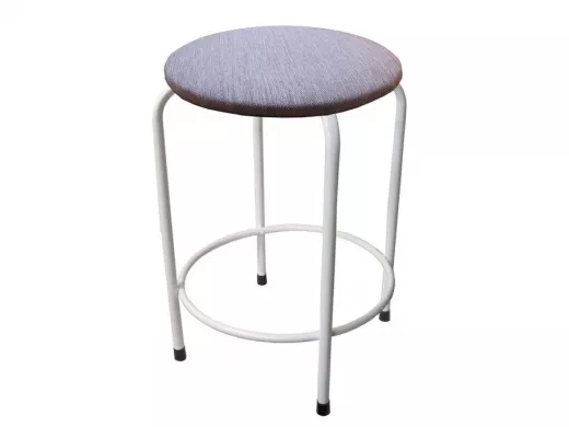 Табурет с подставкой для ног и полкой 