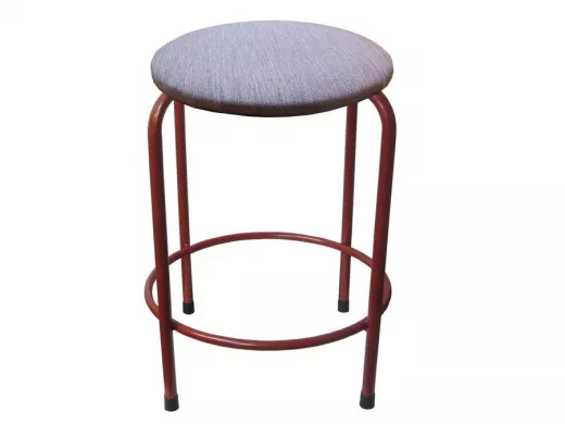 Табурет с подставкой для ног и полкой 