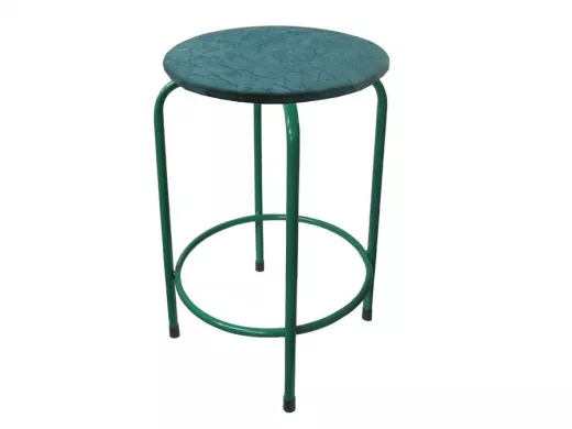 Табурет с подставкой для ног и полкой 