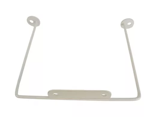 Кронштейн для подвесной полки, высота 15см, ширина 17см, серый НАБОР 1шт 