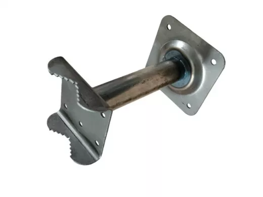 Кронштейн для видеокамеры на трубу 15...51мм вылет  15см под гермо-коробку 