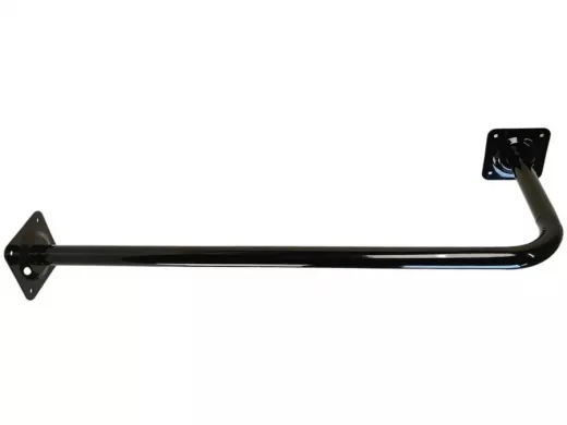 Поручень угловой для домов снаружи и внутри, ширина  80см высота 30см 