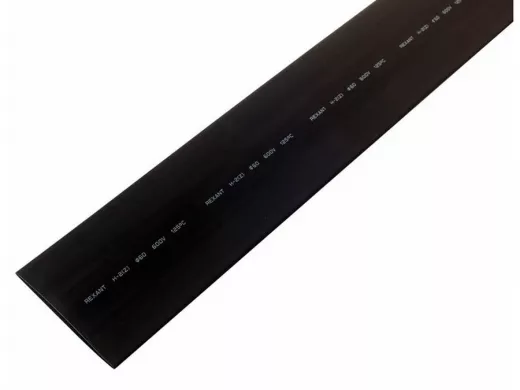 60,0 / 30,0 мм 1м термоусадка чёрная REXANT