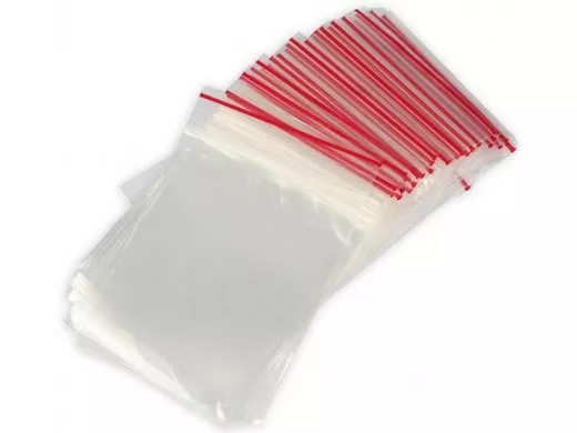 Пакет с защёлкой (замком)  100х150мм "PKT-30959" грипперы с заст Zip-Lock 100шт 35мкм цена за1шт