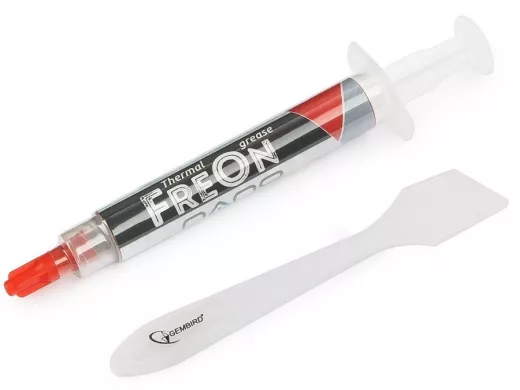 Термопаста Gembird FreOn Nano GF-31-1.5 для радиаторов, 1,5 г, шприц GF-31-1.5