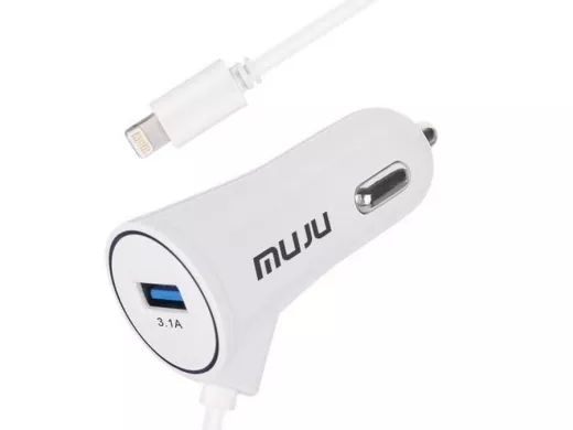 Автомобильное зарядное устройство на 1 гнездо USB