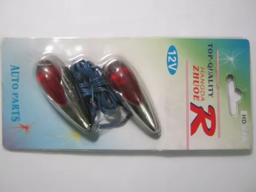 Автомобильные габаритики на липучке красные ART:211