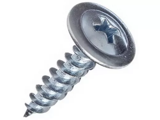 Саморезы 4,2х13 полусфера-прессшайба, цинк (15 000шт) пшо13  1,35 острый