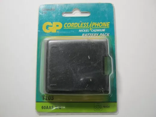 Аккумуляторы  GP T-103 (600mA  4.8V)