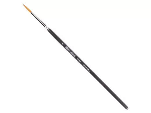 Кисть художественная проф. "BR-80180" ART CLASSIC, синтетика мягкая под колонок, кругл, № 4, кор руч