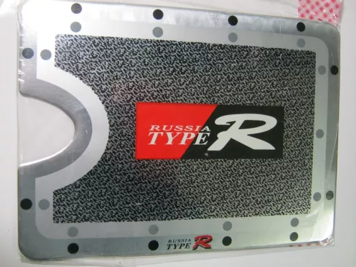 Наклейка на крышку бака ВАЗ 09-099 (15х20,5см)