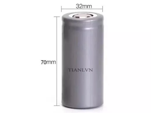 Аккумулятор 32650 6500мАч 3.2В  WTM 32700, 6500 мАч, LifePO4-аккумулятор 3,2В. ток 5С (30А.)