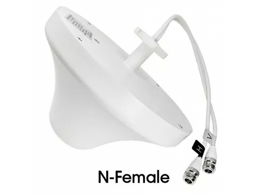 Антенна   3дБ потолочная МИМО 800 4G,900 GSM,1800 4G,2100 3G,2600 4G,Wi-Fi  OT-GSM06 MIMO, 2хN